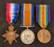 P78 Trio: 1914/15 Star, British War and Victory Medal all correctly impressed to 1453 PTE L. S. BACON 16/BN AIF.