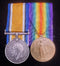 P146 Pair: British War & Victory Medal. 89 Pte. W. G. Henning. 34BN AIF.