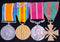 Four: British War & Victory Medals with MID, MSM G.V.R, Croix de Guerre.