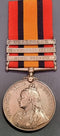 Single: QUEENS SOUTH AFRICA MEDAL 1899 three clasps "Cape Colony, OFS, T " correctly impressed, D40 Sgt. S. C. Gordon. C.I.V.