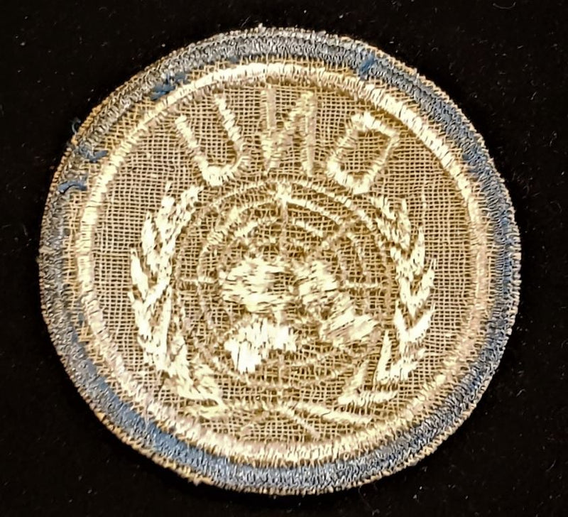 UNITED NATIONS ORGANISATION (UNO) EARLY OPPOSING PATCH – John Burridge ...