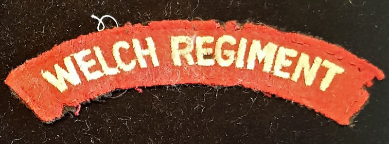 THE WELCH REGIMENT SHOULDER FLASH