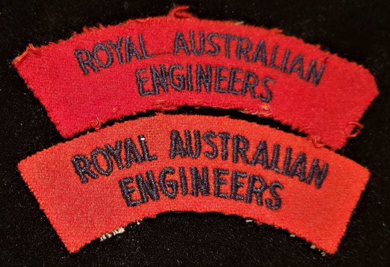 PAIR OF ROYAL AUSTRALIAN ENGINEERS