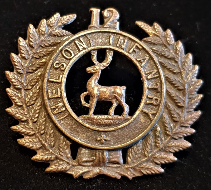 WW1 NEW ZEALAND 12TH NELSON REGIMENT CAP BADGE