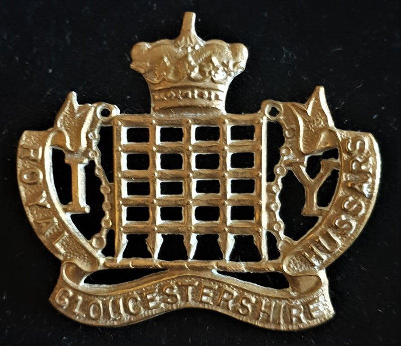 ROYAL GLOUCESTERSHIRE HUSSARS CAP BADGE