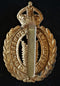 WESTMORLAND & CUMBERLAND CAP BADGE