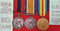 Three medals 602 Fred Jackson. 2nd Tunnelling Company AIF