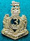 3rd Infantry Battalion - The Werriwa Regiment - 52mm Brass Hat Badge (C235) - SOLD