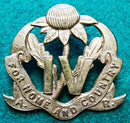 4th Infantry Battalion -The Australian Rifles - 50mm Brass Hat Badge (C236)