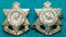 57th Infantry Battalion - The Merri Regiment	- Brass pair of collars (C297)