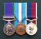 GSM 62 clasp DHOFAR, UN Cyprus, RAF LSGC ER11 to G1960022 Cpl A Harrison RAF. LSGC names as SGT.