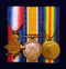 Trio: 1914/15 star, British War and Victory Medal all correctly impressed to 177 PTE. G. BROWN 18/BN AIF. - VF SOLD