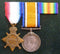 Pair: 1914/15 Star and British War medal (missing Victory medal). Both correctly impressed to 1665 PTE S. V. DONNELLY 1/BN A.I.F. - VF SOLD