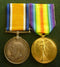 Pair: British War Medal and Victory Medal (missing 1914/15 star) all correctly impressed to 5689 DVR A. A. MACULLY 3 F.A.B. A.I.F. - VF SOLD