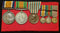 Trio: British war medal, Defence Medal and Italian War Medal impressed to REV. P. N. MAITLAND - VF SOLD