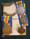 Pair: British War Medal and Victory Medal impressed to 213 PTE A. WRIGHT 43 BN AIF - EF SOLD